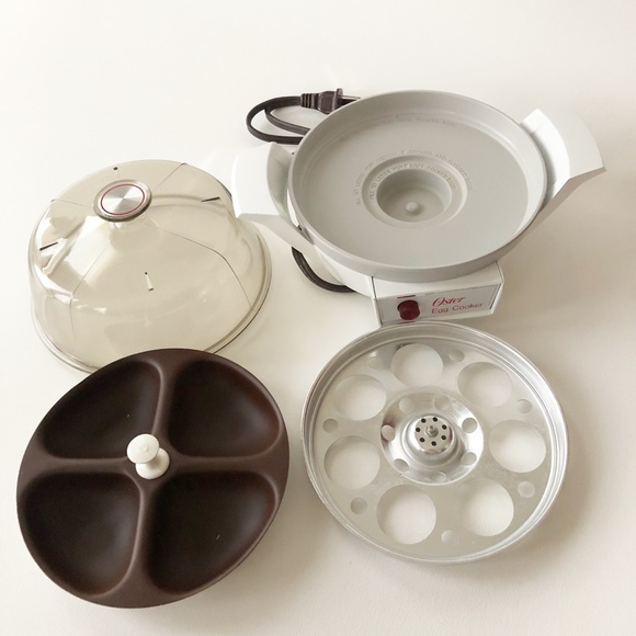 VTG Oster Egg Cooker Poacher Cooks 8 Eggs - Picture 4 of 14